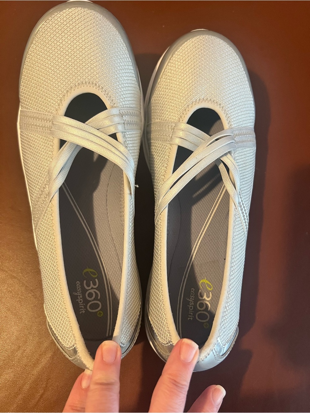 Easy Spirit e360+ Slip-On Crisscross Sneakers - Picture 2 of 7